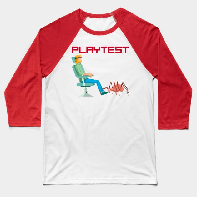 playtest Baseball T-Shirt by mauchofett